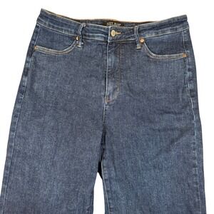 Judy Blue Wide Leg High Rise Dark Wash Jeans 15/32 JB88716 Womens